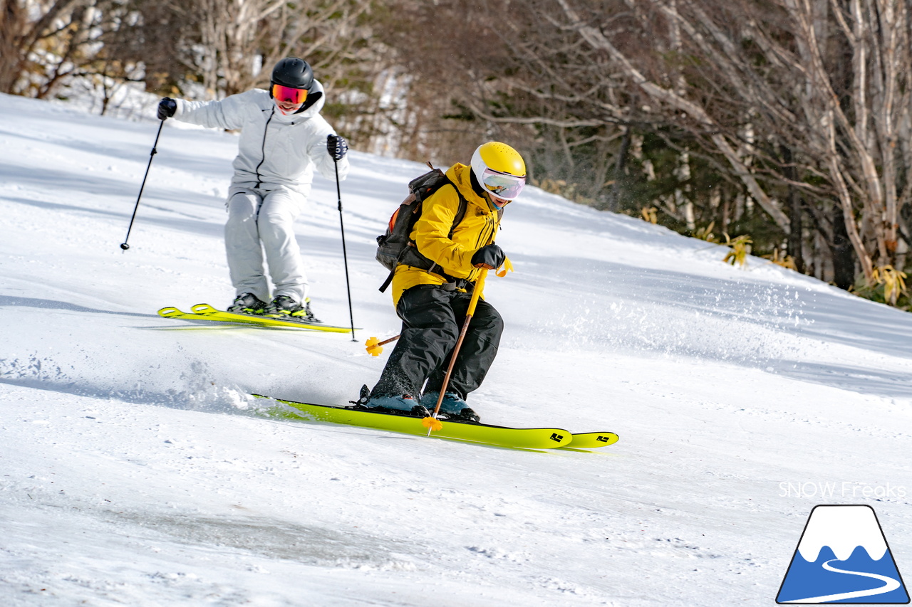 星野リゾート　トマム｜M's Ski Salon「Snow!!Snow!!Snow!!3rd season」の番組撮影に同行！今回のゲストは、星野リゾート代表・星野佳路さん。プロスキーヤー・吉田勝大さんと一緒にスキーセッション撮影です！